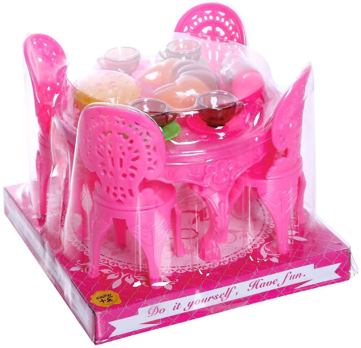 Набор мебели для кукол, цвет МИКС