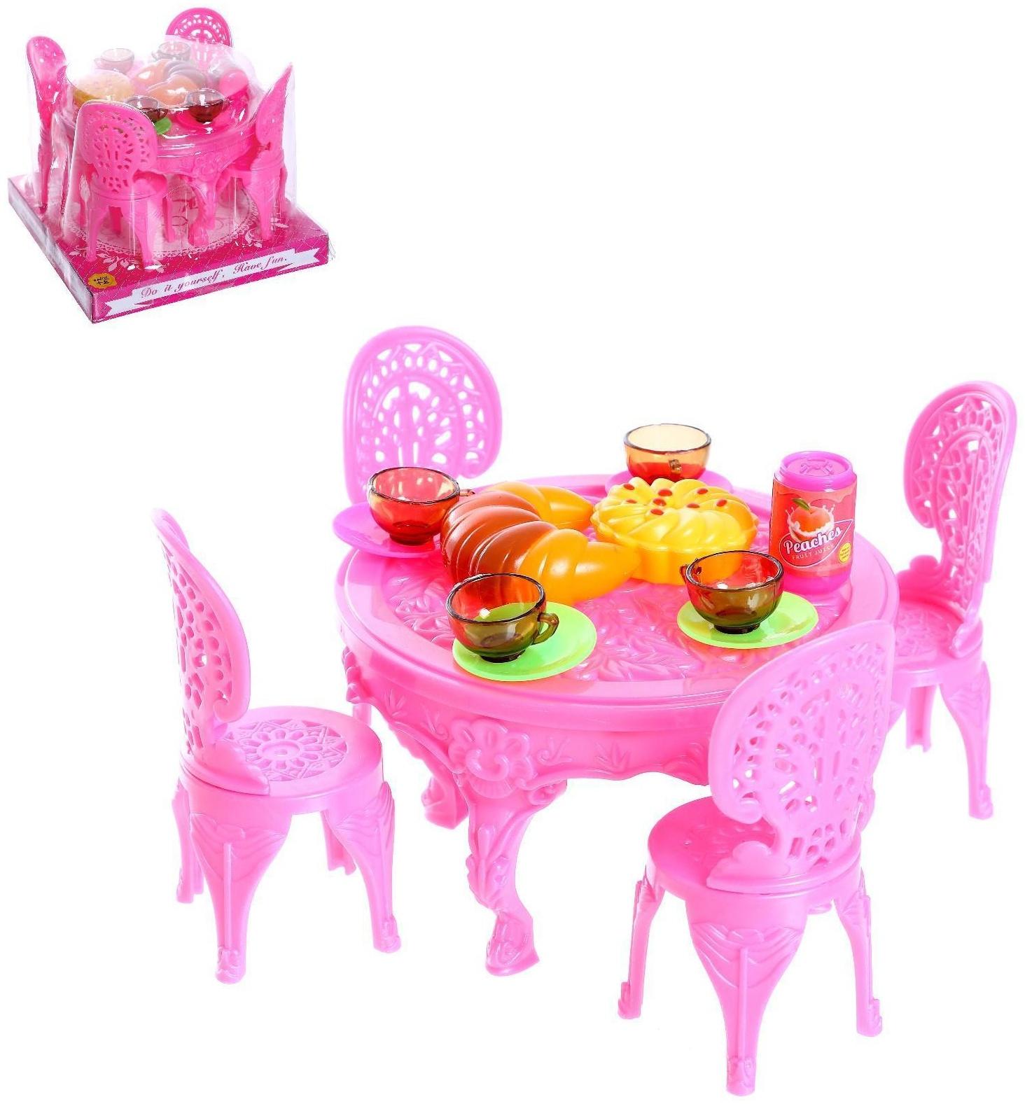 Набор мебели для кукол, цвет МИКС