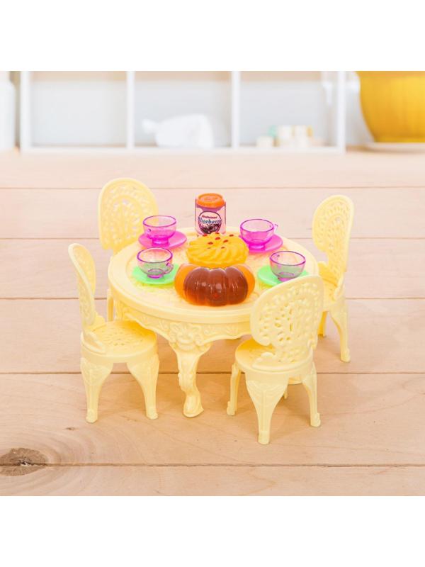 Набор мебели для кукол, цвет МИКС