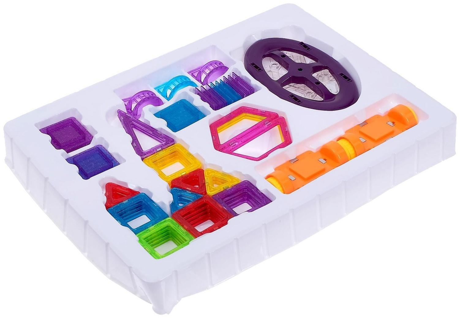 Конструктор магнитный «Мини магический магнит», 76 деталей