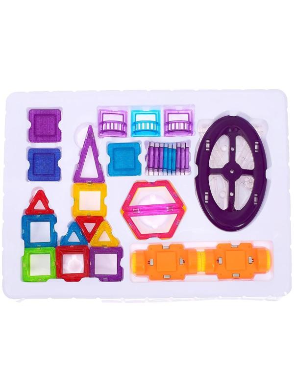 Конструктор магнитный «Мини магический магнит», 76 деталей