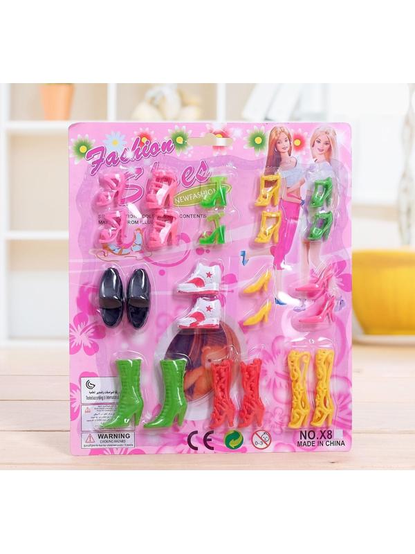 Набор обуви для кукол, МИКС