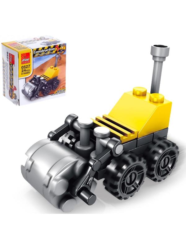 Конструктор «Городские строители», 4 вида, цвета МИКС