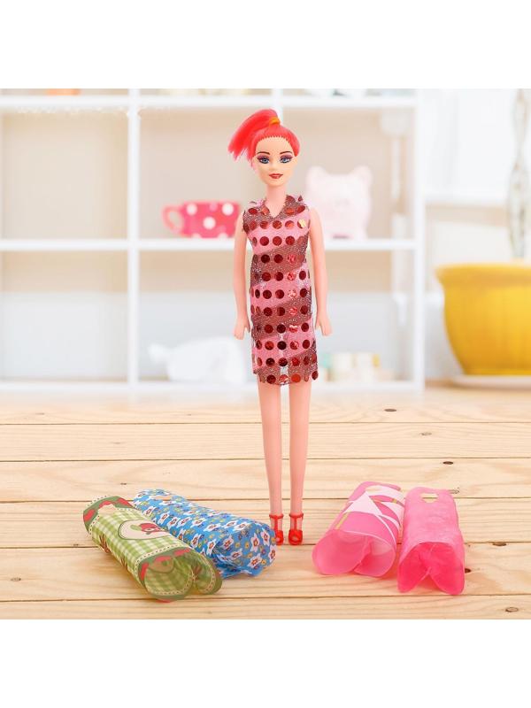 Кукла-модель «Оля» с набором платьев, МИКС
