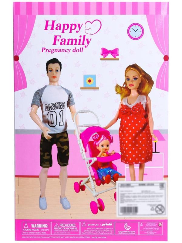 Кукла-модель «Беременная» с малышкой, с аксессуарами