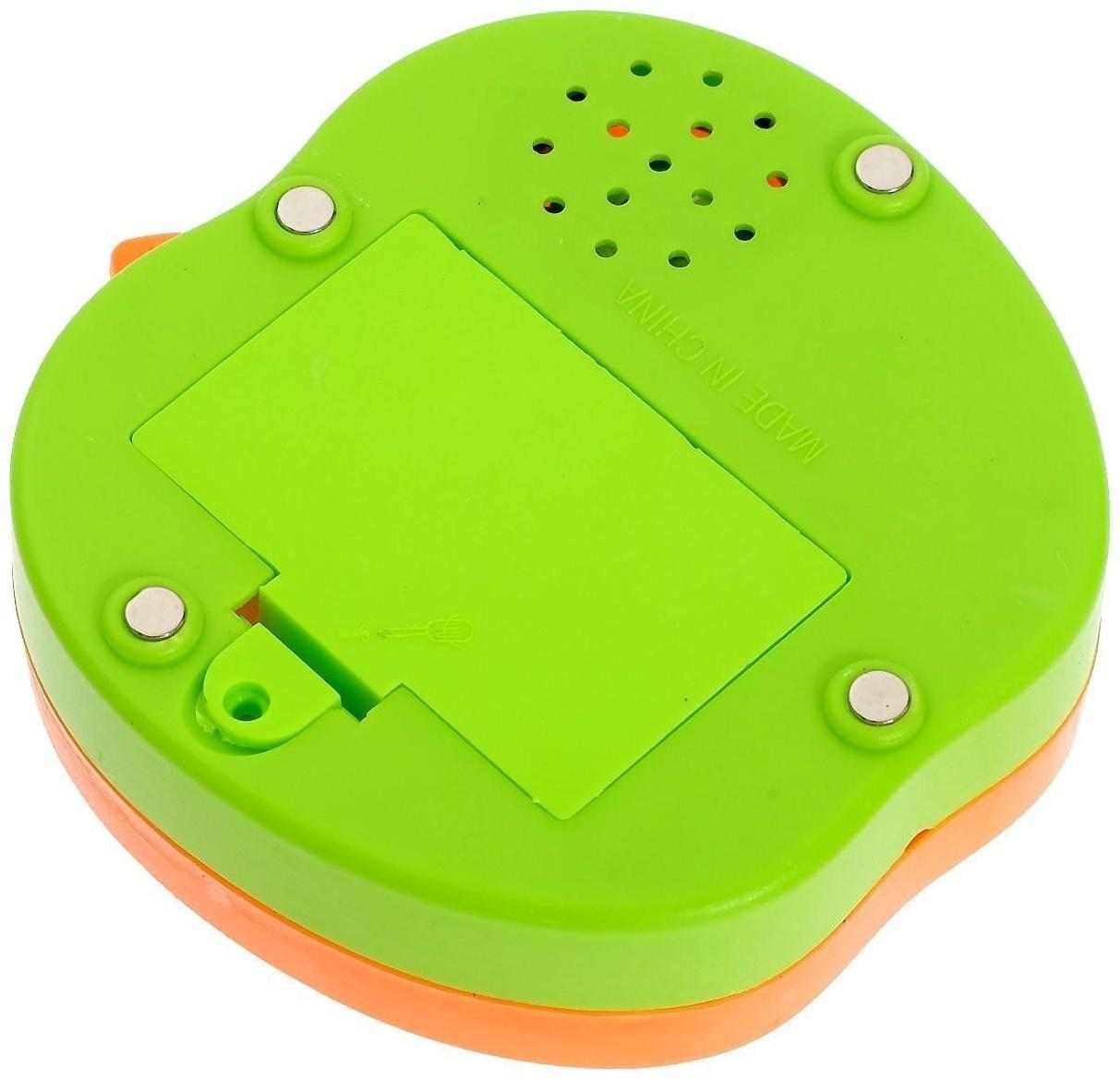 Музыкальная игрушка-проектор «Любимый дружок», ночник, цвет оранжевый