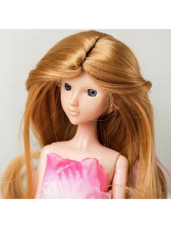 Волосы для кукол «Волнистые с хвостиком» размер маленький, цвет 18