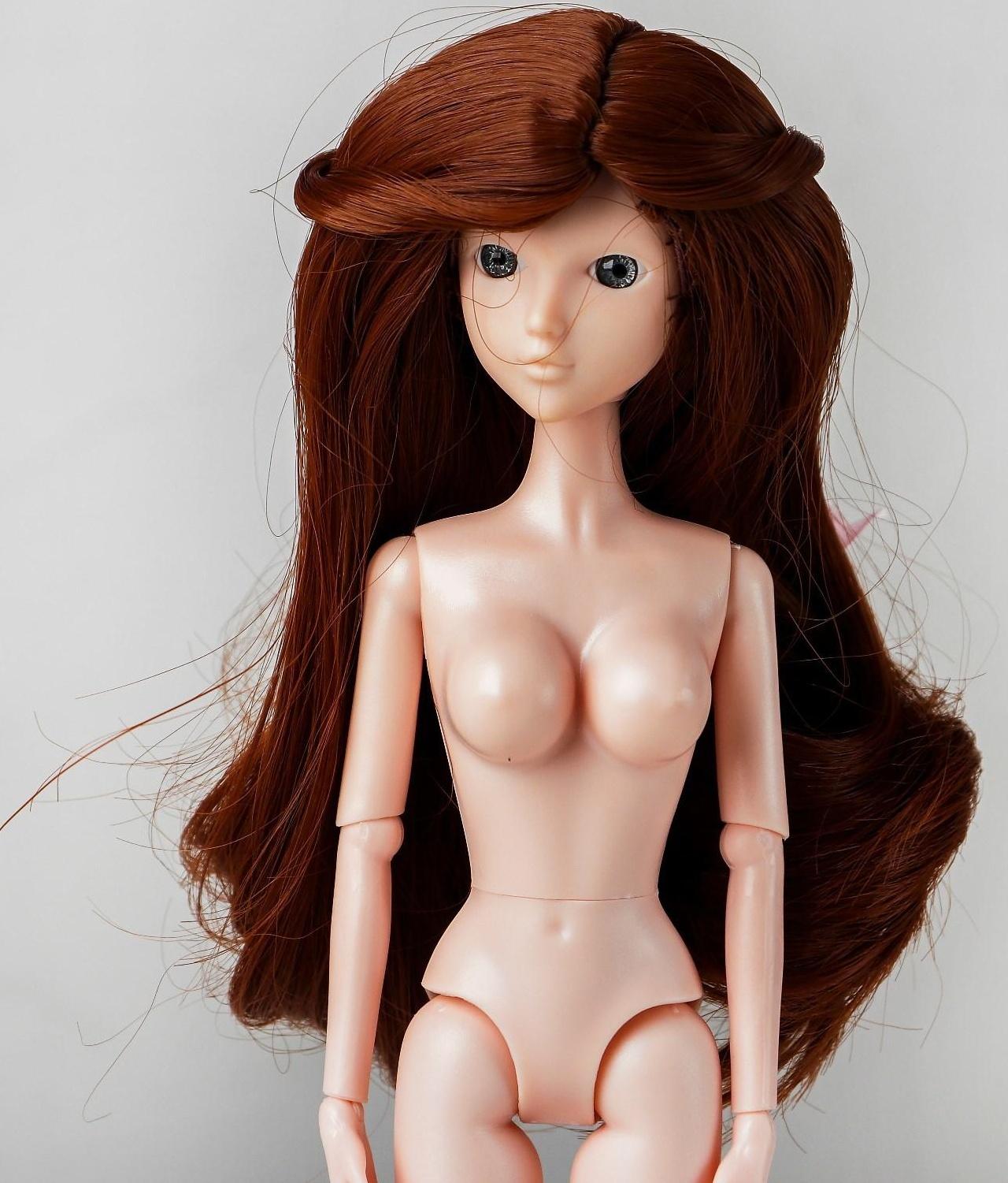 Волосы для кукол «Волнистые с хвостиком» размер маленький, цвет 30Y