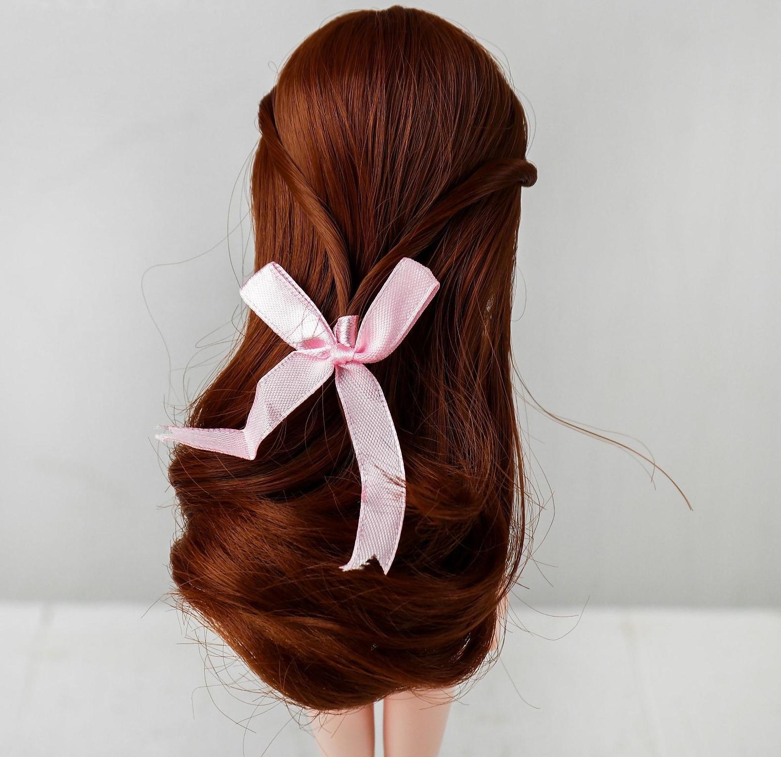 Волосы для кукол «Волнистые с хвостиком» размер маленький, цвет 30Y