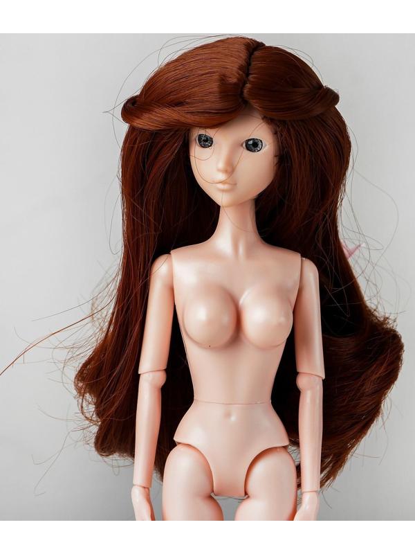 Волосы для кукол «Волнистые с хвостиком» размер маленький, цвет 30Y