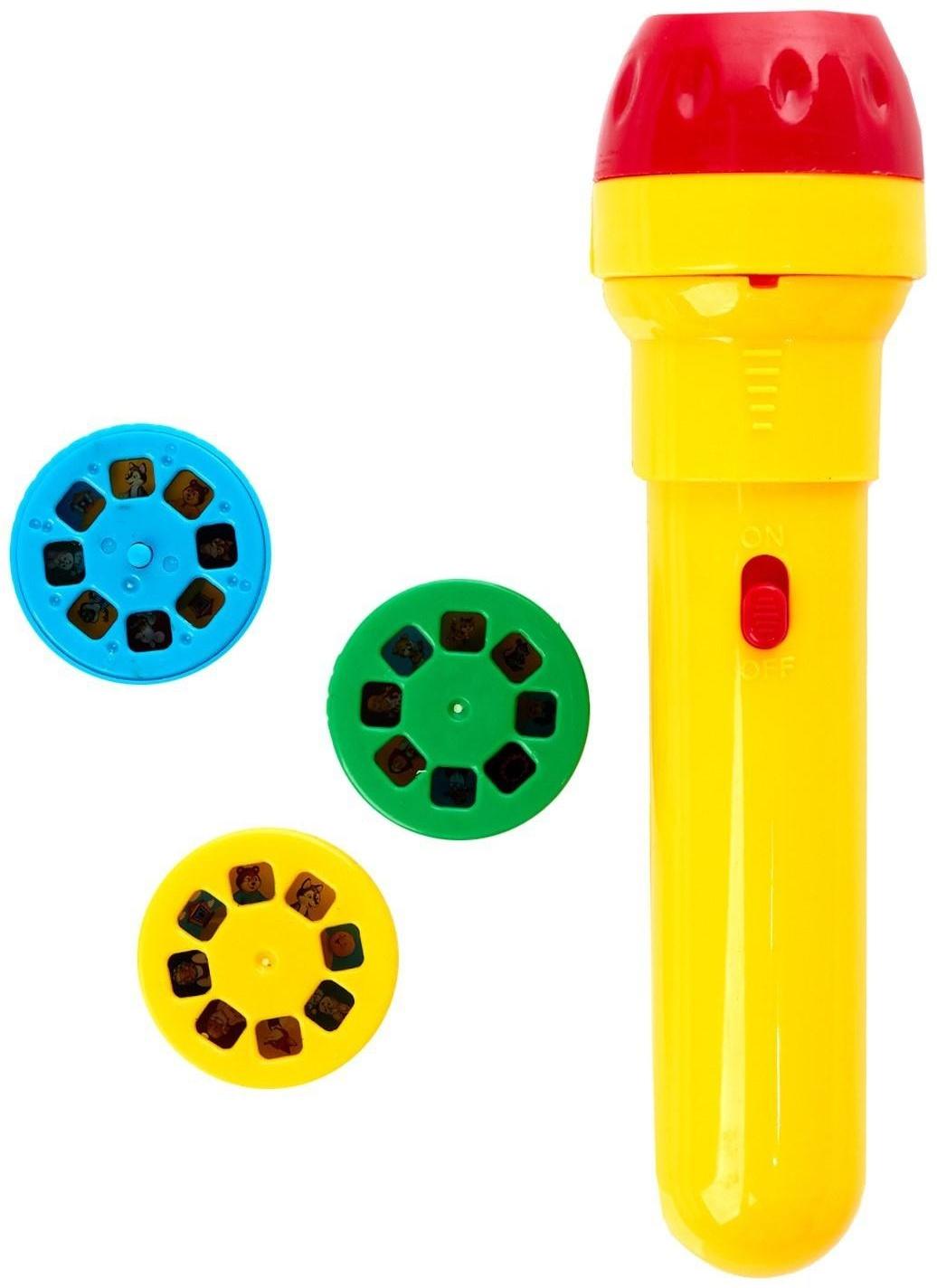 Игровой набор с проектором «Мои любимые сказки», свет, 3 сказки