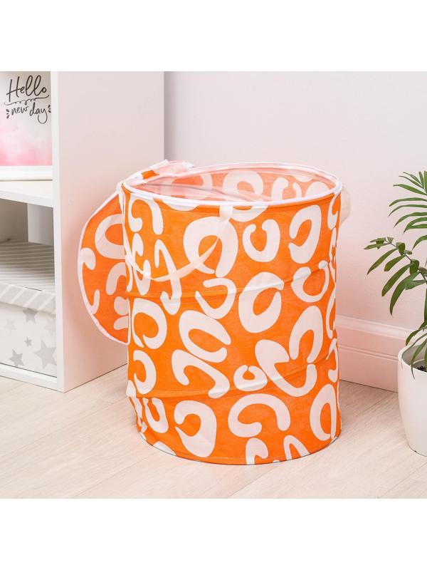 Корзина универсальная, складная, 36×36×42 см, цвет МИКС