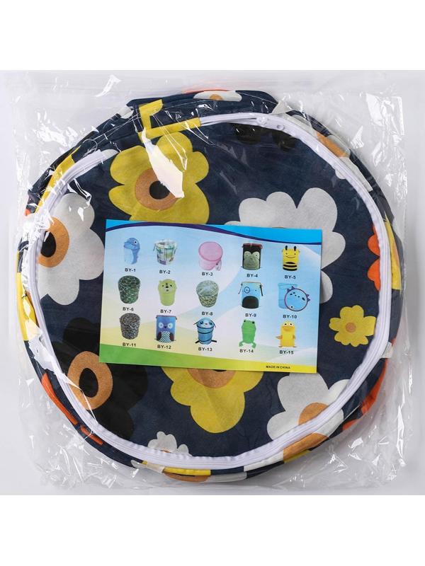 Корзина универсальная, складная, 36×36×42 см, цвет МИКС