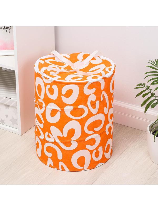 Корзина универсальная, складная, 36×36×42 см, цвет МИКС