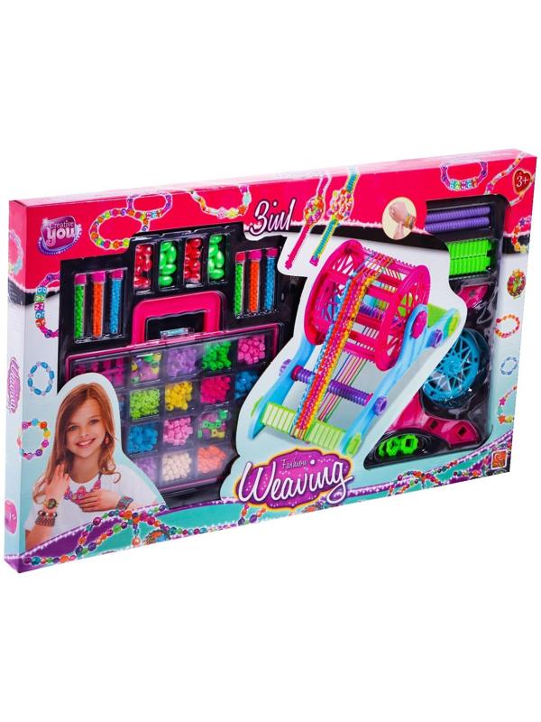 Набор для плетения бисером «Модный образ», со станком для плетения