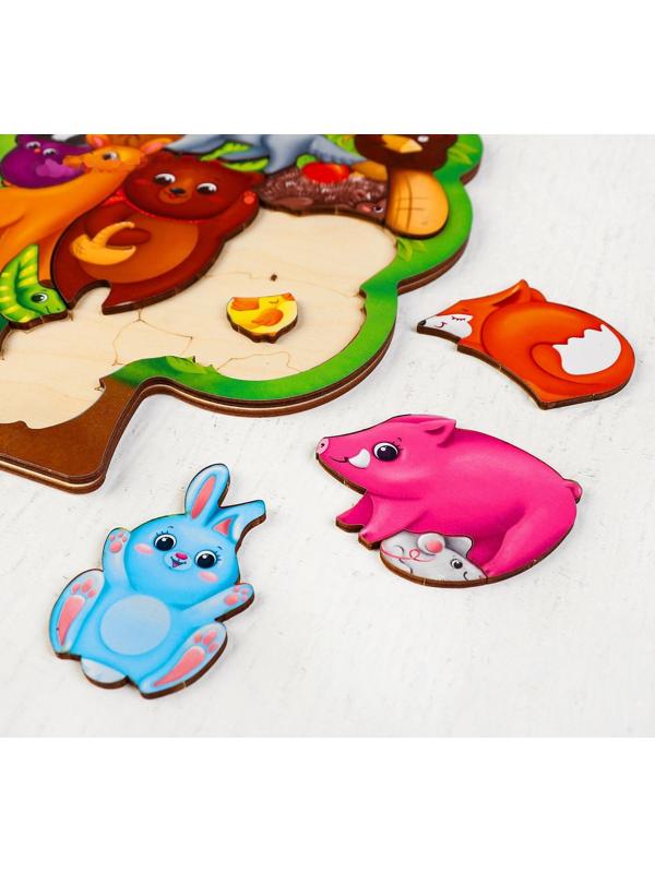 Головоломка «Лесные животные» 28х20 см