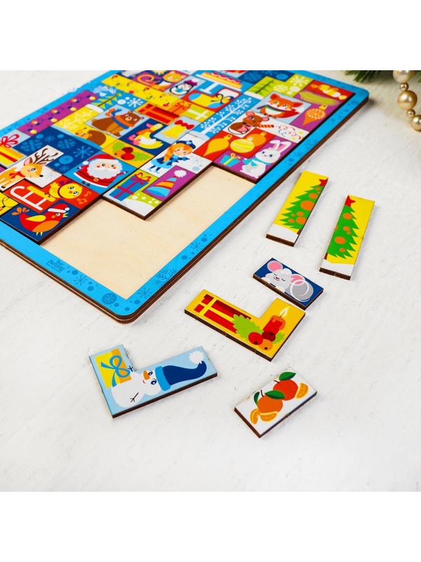 Головоломка тетрис «Встречаем Новый год»