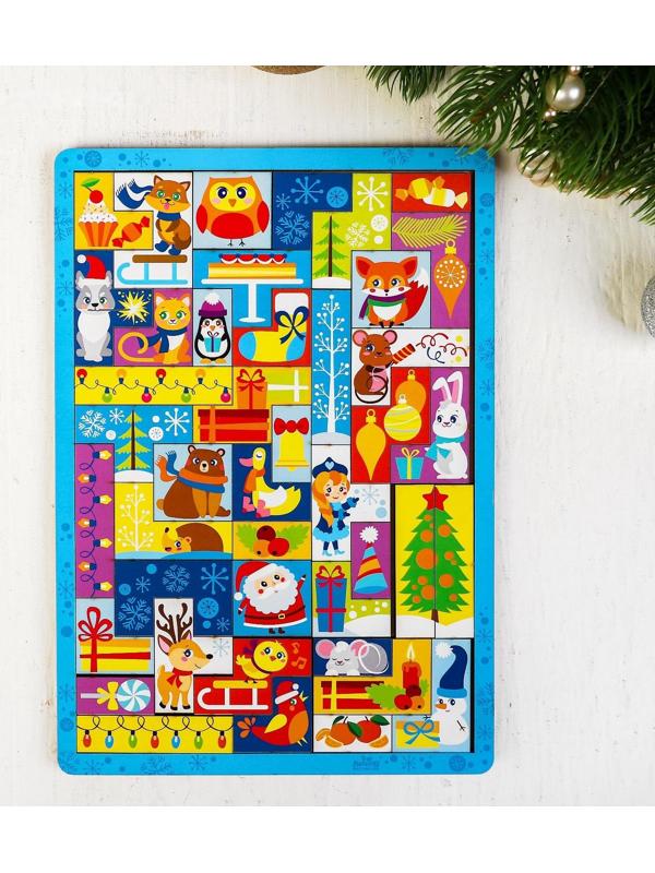 Головоломка тетрис «Встречаем Новый год»