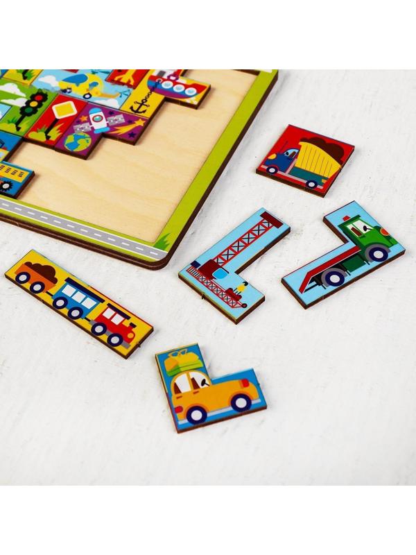 Головоломка тетрис «Транспорт»