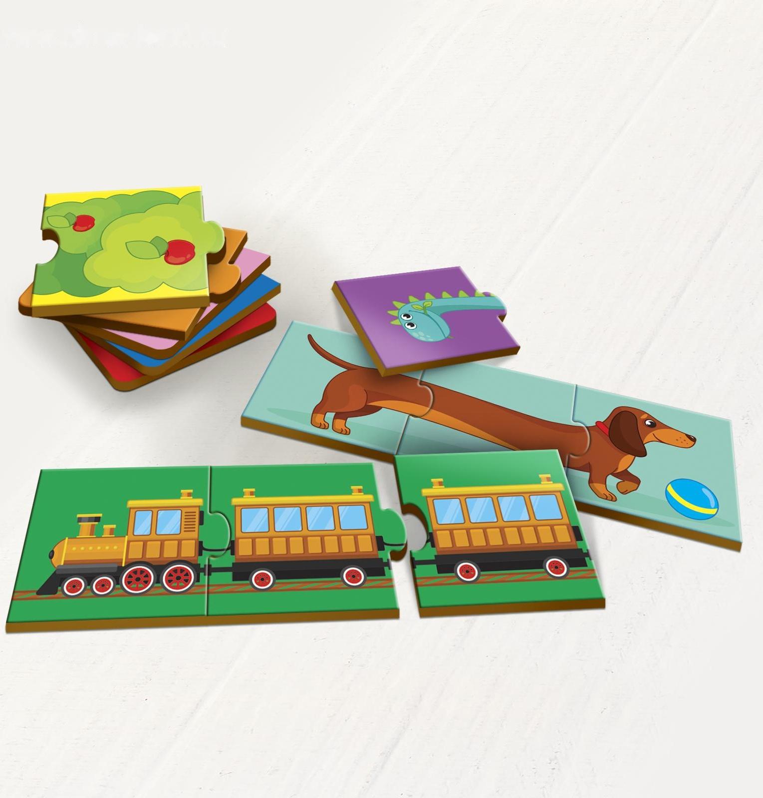 Пазл тройной «Собери картинку» (головоломка)