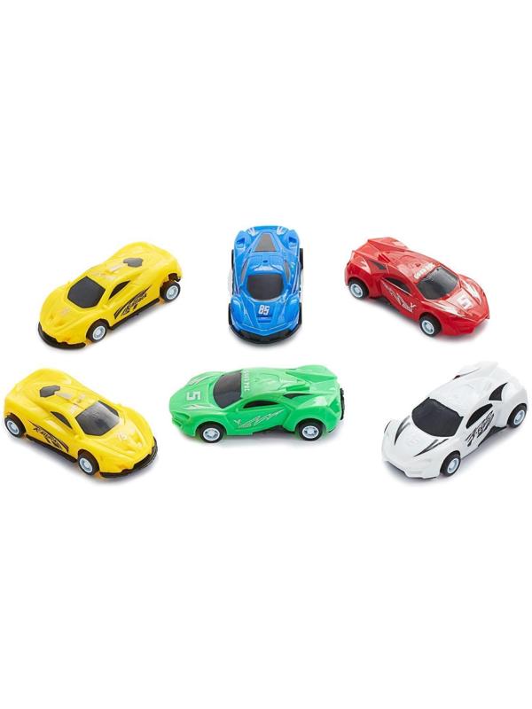 Машина «Гонка», набор 6 шт
