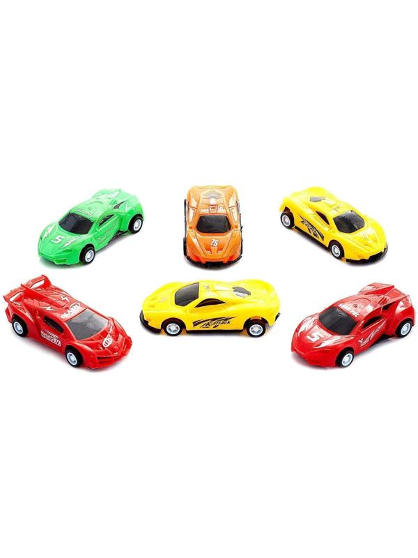 Машина «Гонка», набор 6 шт