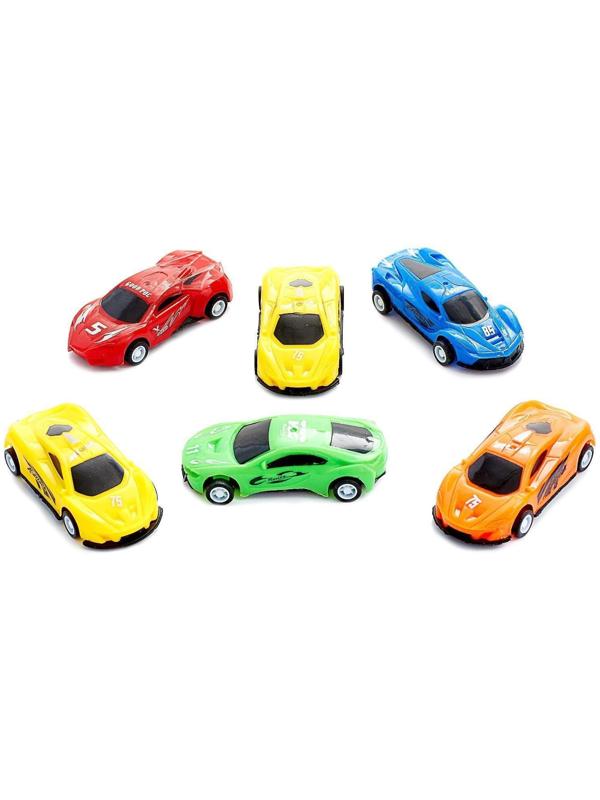 Машина «Гонка», набор 6 шт