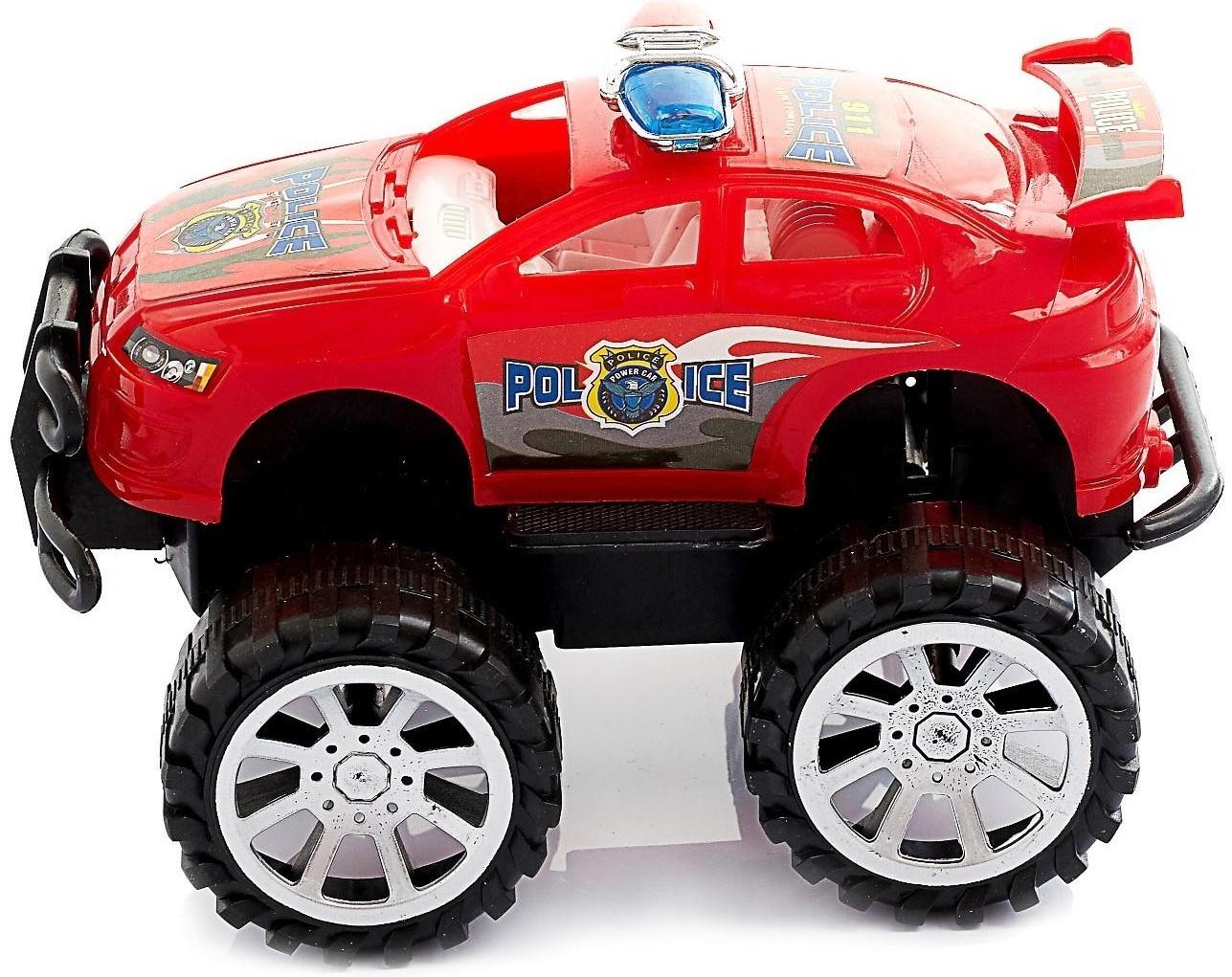 Машина инерционная «Полицейский джип», цвета МИКС