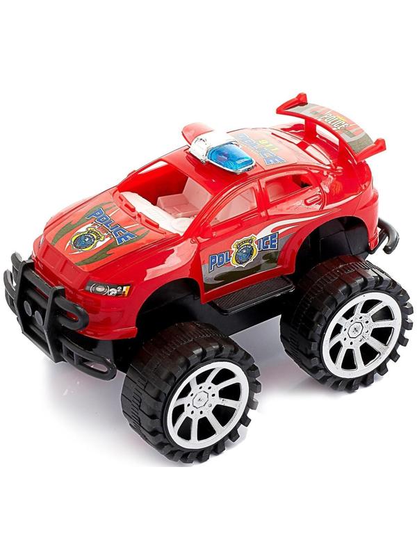Машина инерционная «Полицейский джип», цвета МИКС
