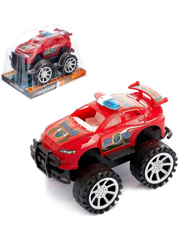 Машина инерционная «Полицейский джип», цвета МИКС