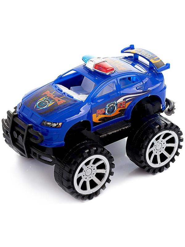 Машина инерционная «Полицейский джип», цвета МИКС