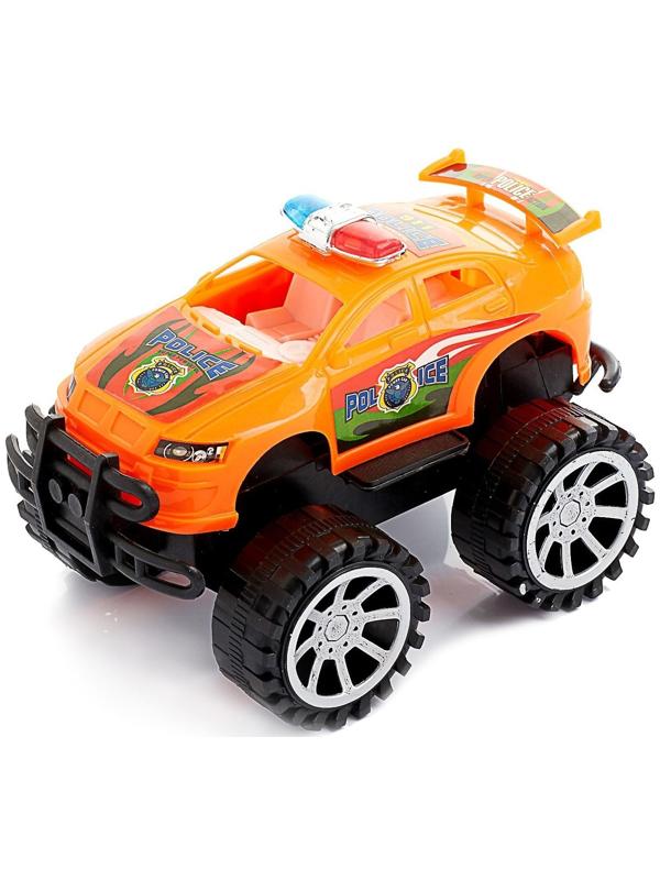 Машина инерционная «Полицейский джип», цвета МИКС