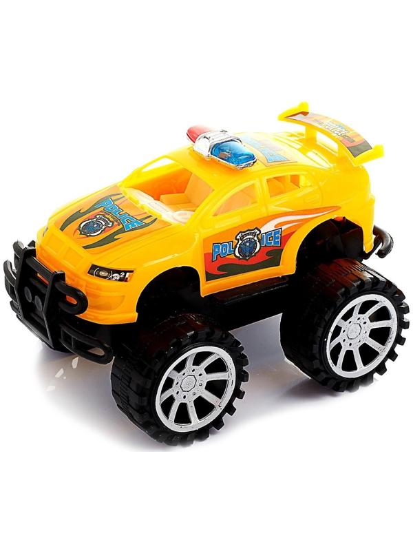 Машина инерционная «Полицейский джип», цвета МИКС