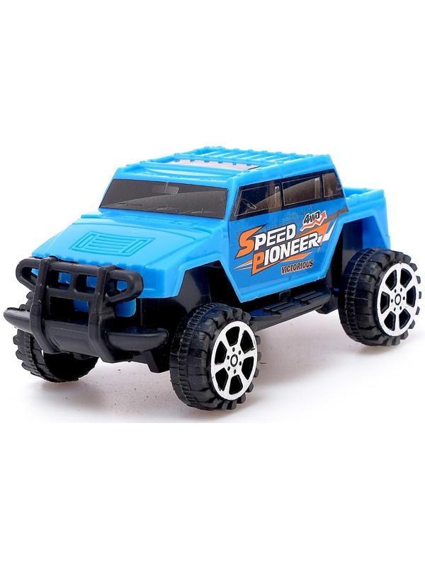 Машина инерционная «Джип» 4 x 4 см, цвета МИКС