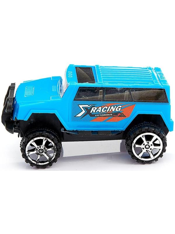 Машина инерционная «Джип» 4 x 4 см, цвета МИКС