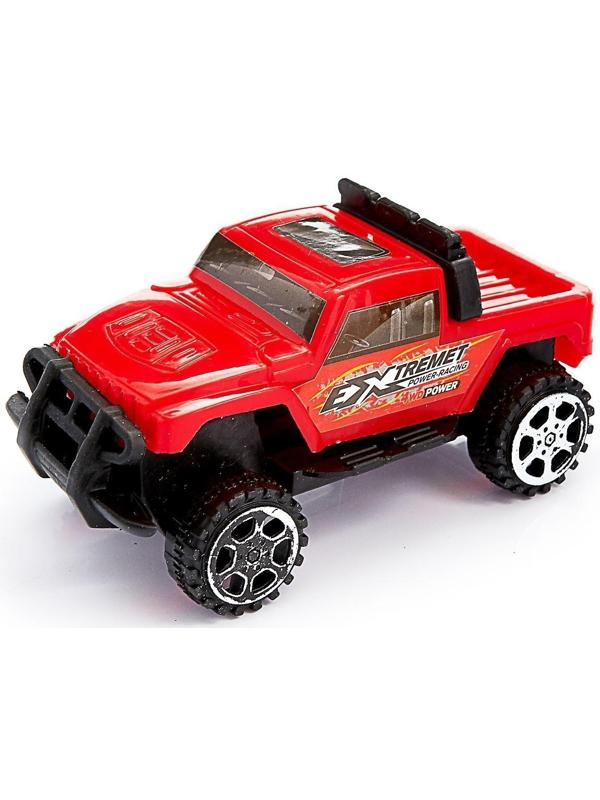 Машина инерционная «Джип» 4 x 4 см, цвета МИКС