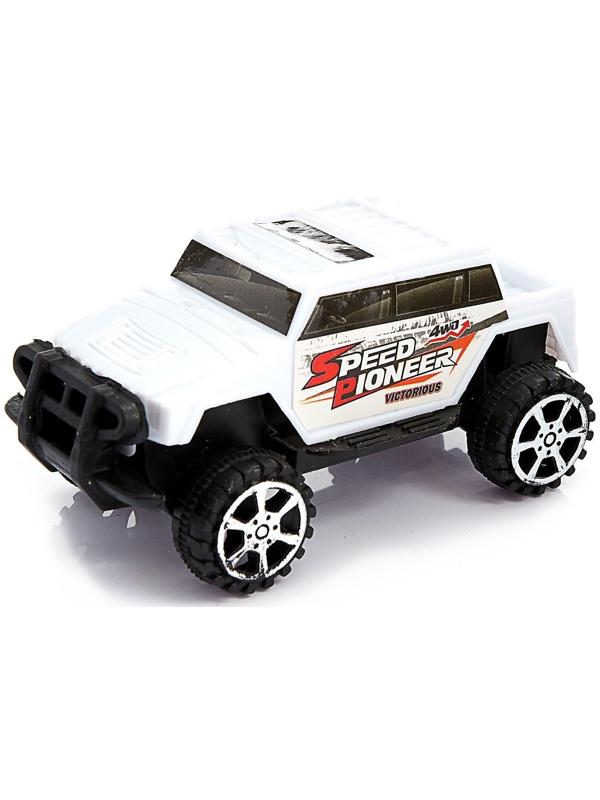 Машина инерционная «Джип» 4 x 4 см, цвета МИКС