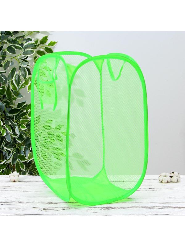 Корзина универсальная Доляна, складная, 36×36×58 см, цвет МИКС