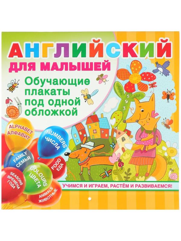 Все обучающие плакаты под одной обложкой «Английский для малышей», Дмитриева В. Г.