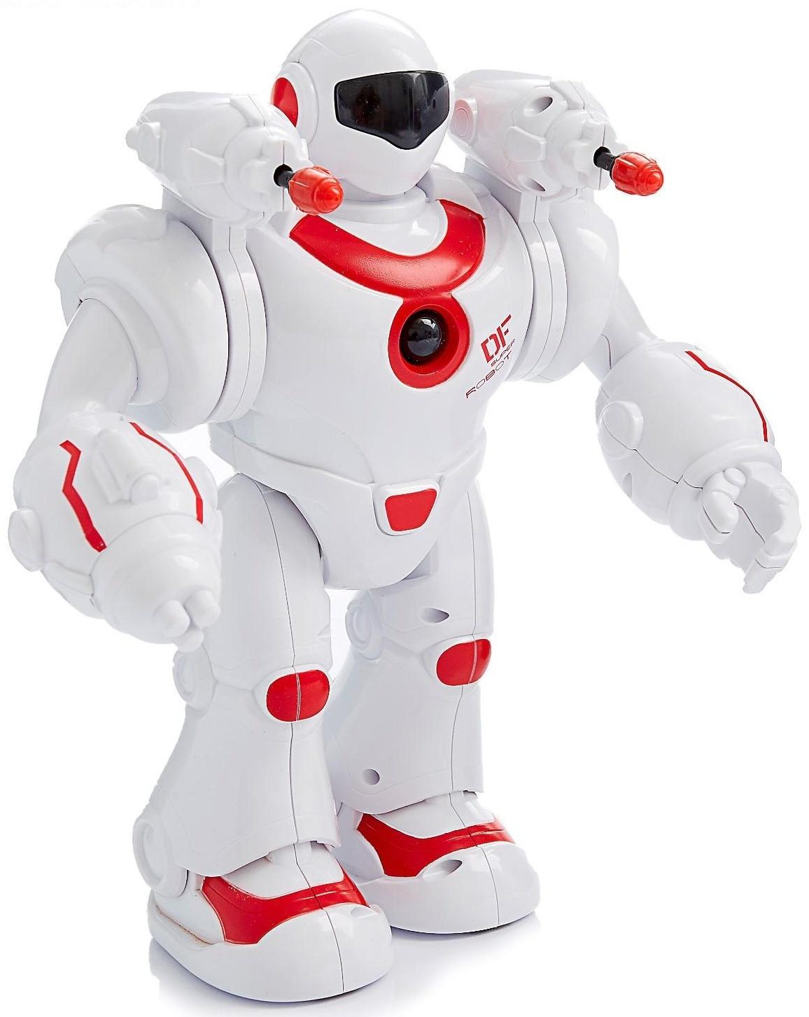 Робот «Стрелок», световые и звуковые эффекты, работает от батареек, цвета МИКС