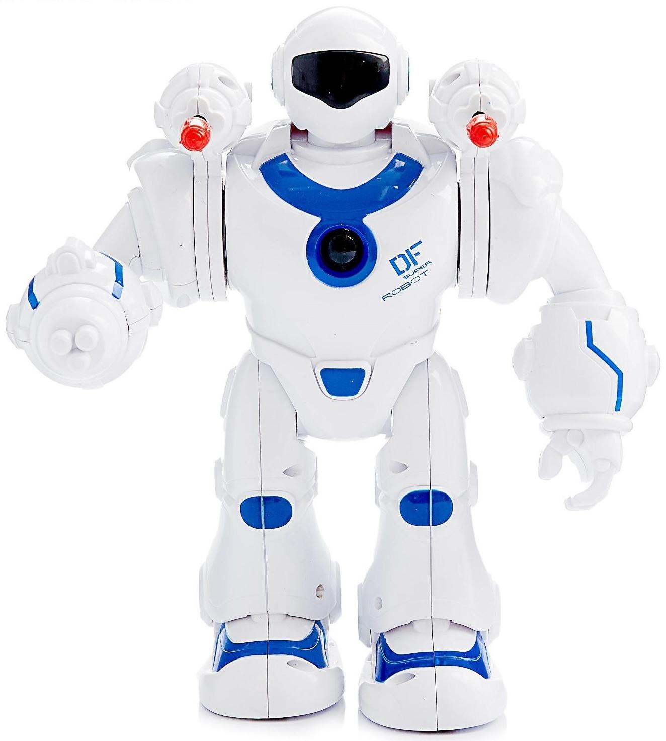 Робот «Стрелок», световые и звуковые эффекты, работает от батареек, цвета МИКС