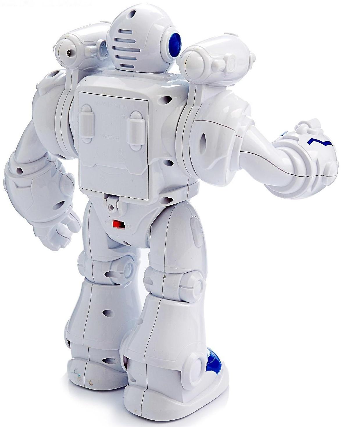 Робот «Стрелок», световые и звуковые эффекты, работает от батареек, цвета МИКС