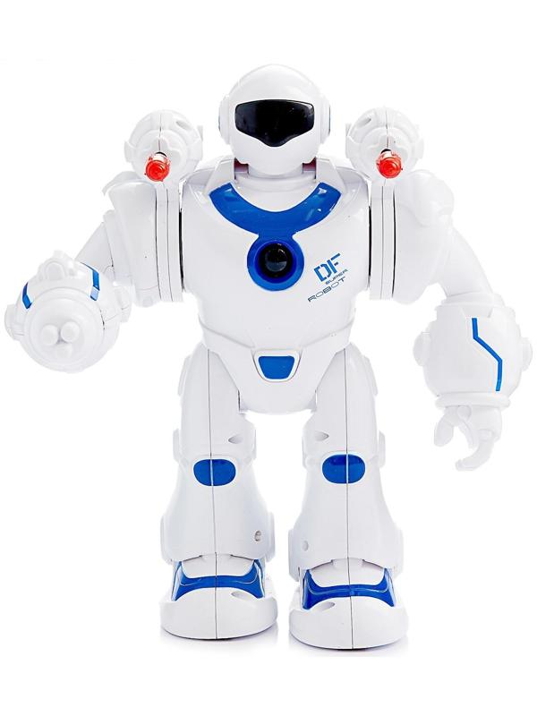 Робот «Стрелок», световые и звуковые эффекты, работает от батареек, цвета МИКС