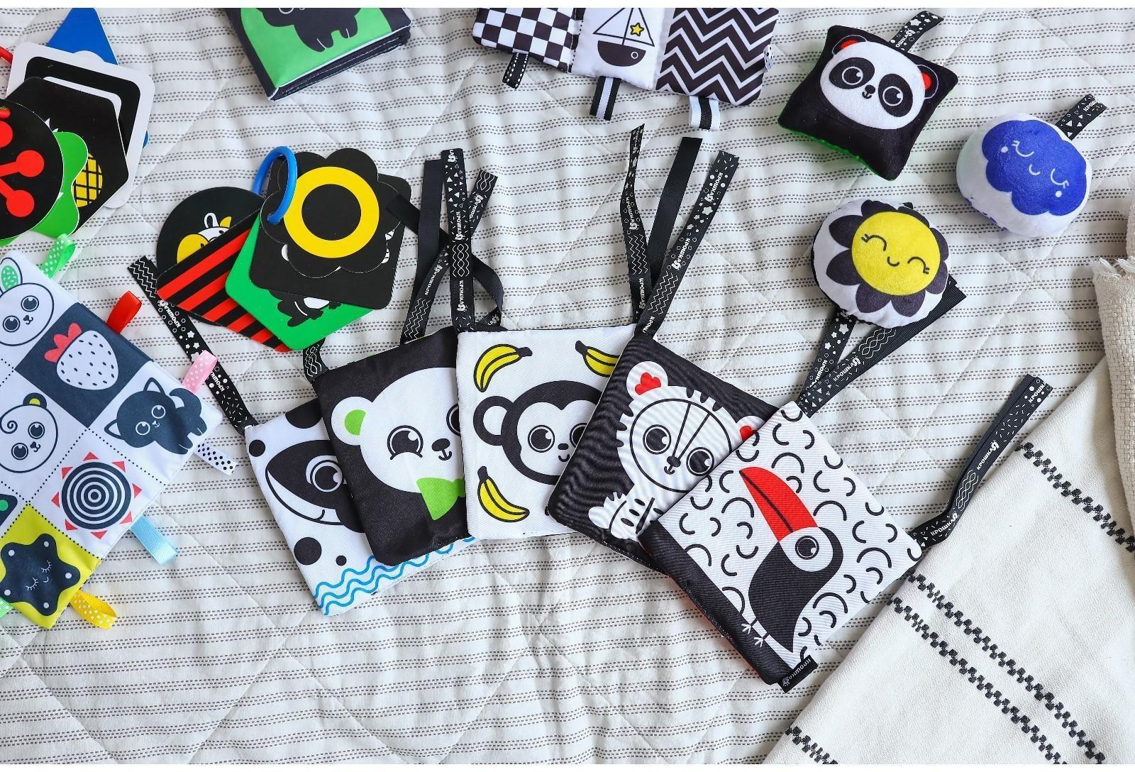 Книжка-бортик развивающая по методике Г. Домана «Я изучаю цвета»