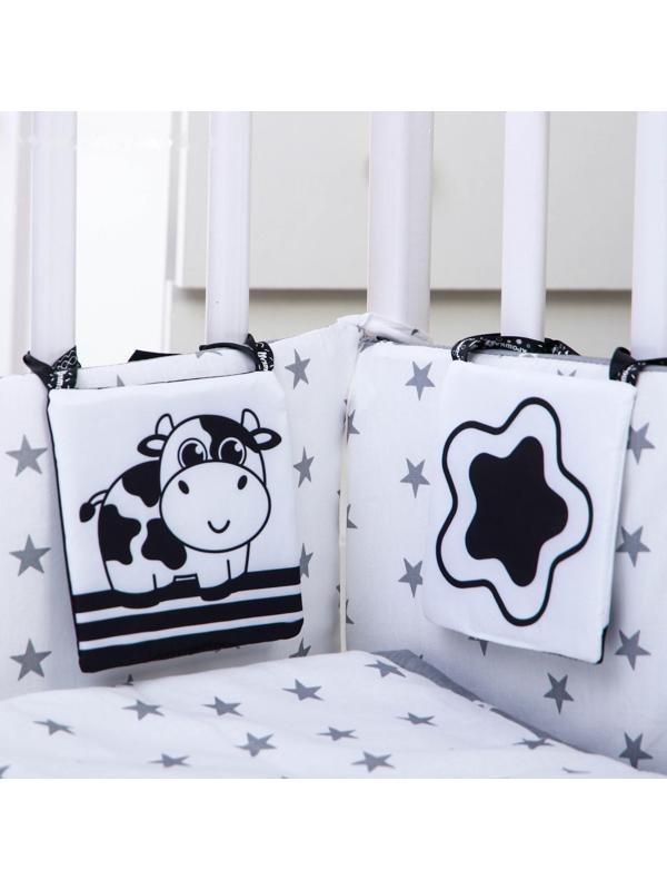 Книжка-бортик развивающая по методике Г. Домана «Я изучаю животных»