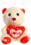 Мягкая игрушка «Мишка с сердцем», цвет МИКС