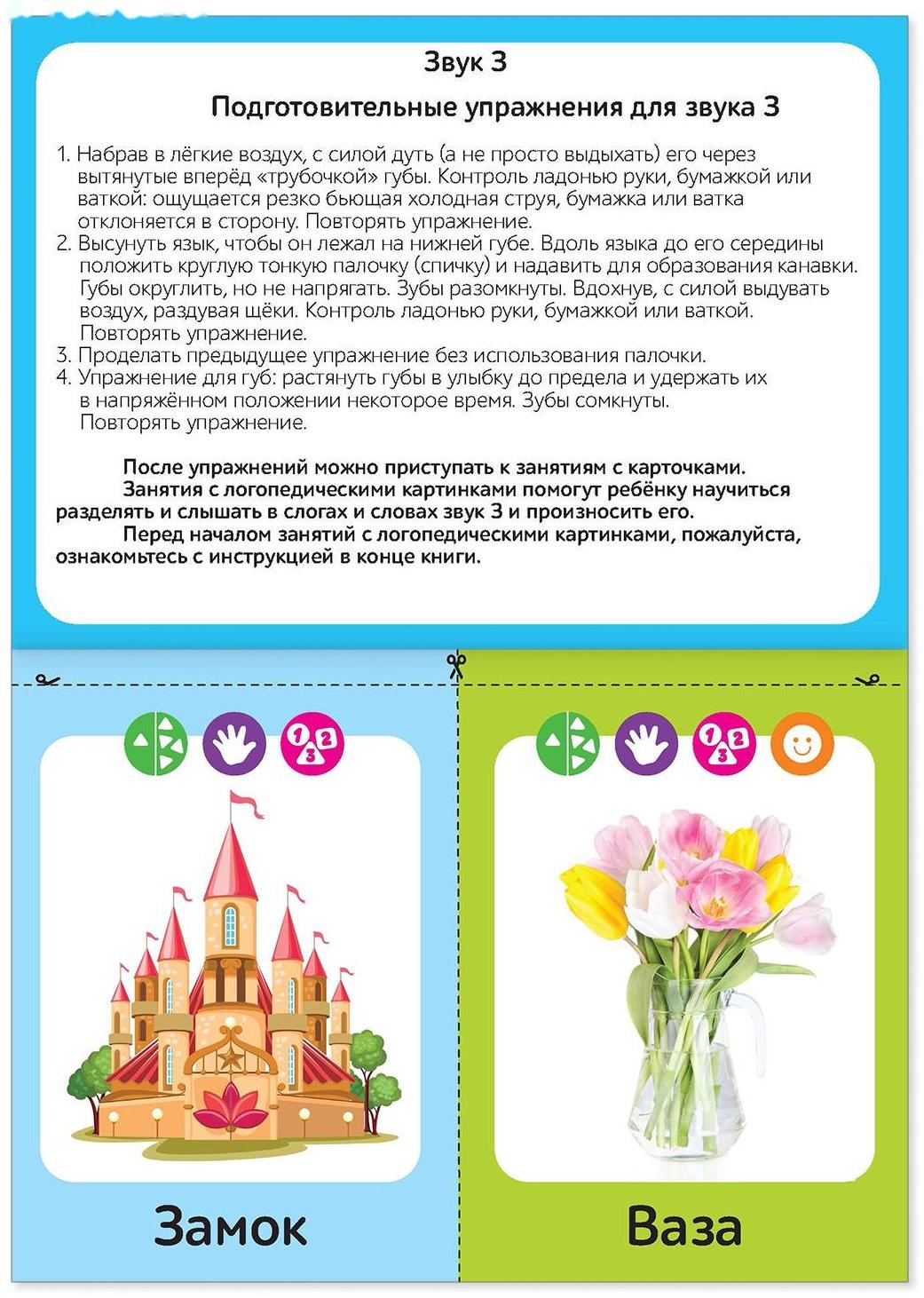 Обучающая книга «Логопедические картинки. Звук З», 24 стр.