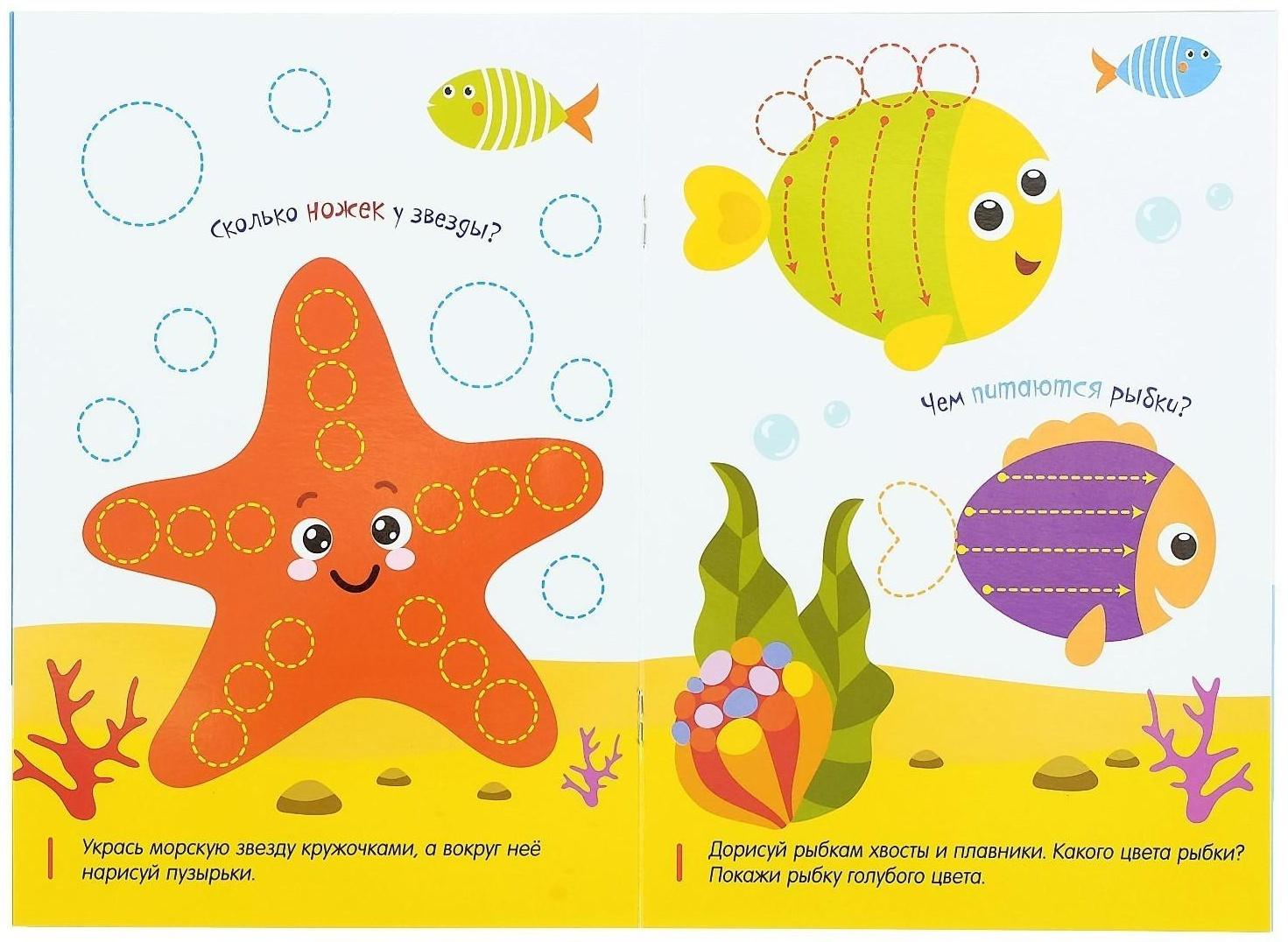 Набор многоразовых книг с маркером «Напиши и сотри. Развиваем мелкую моторику», 2 шт. по 12 стр.