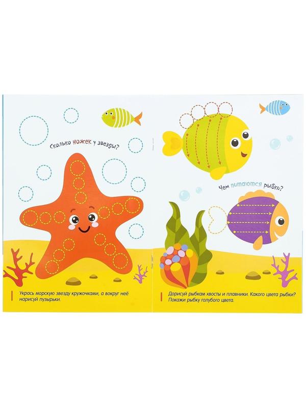 Набор многоразовых книг с маркером «Напиши и сотри. Развиваем мелкую моторику», 2 шт. по 12 стр.