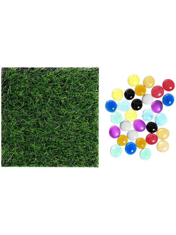 Развивающий набор «Цветная роса», камешки марблс, по методике Монтессори